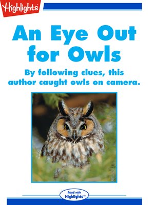 cover image of An Eye Out for Owls
